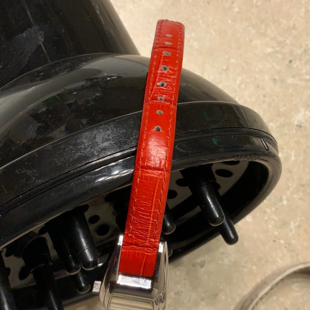 Silpada Red Leather watch - Picture 4 of 6